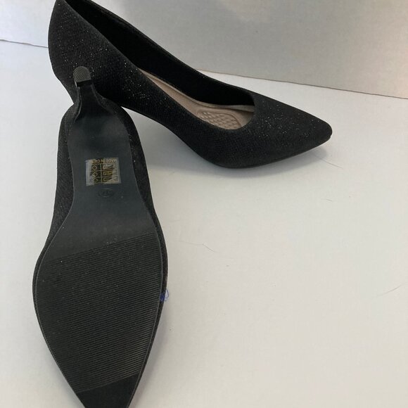 Nora Black Glitter by Taxi Shoes - Picture 5 of 8